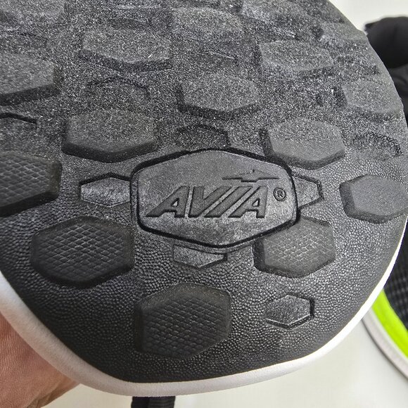 Avia Sleek Jogger Athletic Sneaker Shoes Lace Up Mens Size 13 Black Breathable - Picture 6 of 11